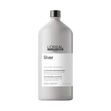 Cargar imagen en el visor de la galería, SHAMPOO NEUTRALIZANTE PARA CABELLO GRIS Y BLANCO - SILVER
