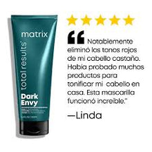Cargar imagen en el visor de la galería, mascarilla neutralizadora de tonos rojos DARK ENVY