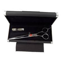 Cargar imagen en el visor de la galería, Tijera De Corte Profesional Con Descanso Móvil SK82-55 Sensei