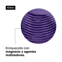 Cargar imagen en el visor de la galería, SHAMPOO NEUTRALIZANTE PARA CABELLO GRIS Y BLANCO - SILVER