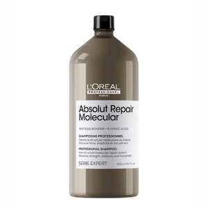 Kit L’Oréal Absolut Repair Molecular Shampoo 1.5L + Mascarilla 500ml | Reparación Profunda y Brillo Profesional