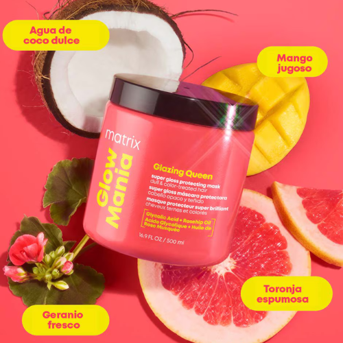 Kit Matrix Glow Mania – Brillo y Suavidad Profesional+Regalo Sorpresa