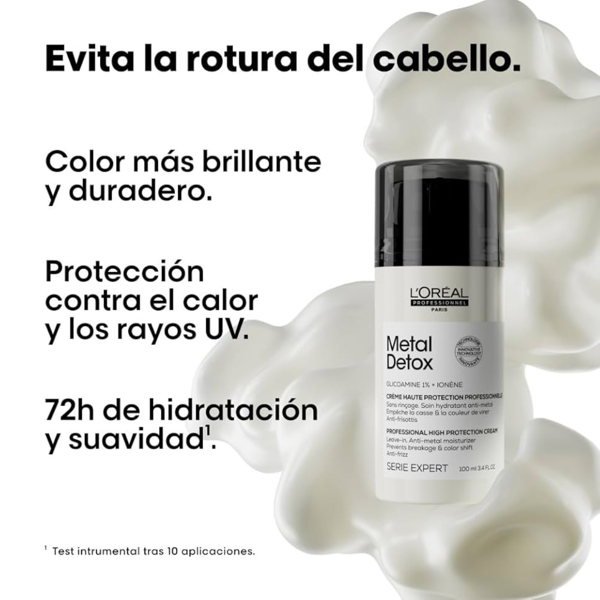 Kit Metal Detox Shampoo 300ML, Mascarilla 250ML, Mascarilla sin Enjuague 100ML, Tratamiento Pre-Shampoo 250ML y Serum 50ML