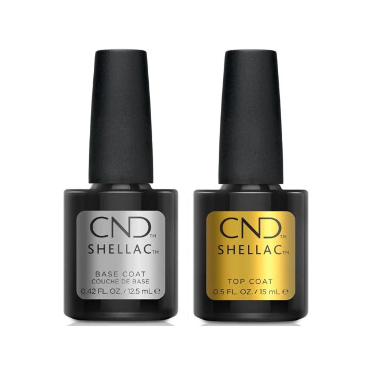 CND Shellac Base Coat y Top Coat