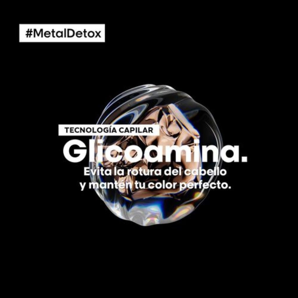 Kit Metal Detox Shampoo 300ML, Mascarilla 250ML, Mascarilla sin Enjuague 100ML, Tratamiento Pre-Shampoo 250ML y Serum 50ML