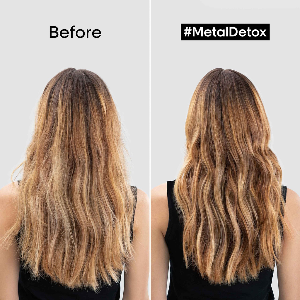 Kit Metal Detox Shampoo 300ML, Mascarilla 250ML, Mascarilla sin Enjuague 100ML, Tratamiento Pre-Shampoo 250ML y Serum 50ML