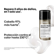 Cargar imagen en el visor de la galería, KIT L&#39;ORÉAL ABSOLUT REPAIR MOLECULAR – REPARACIÓN PROFUNDA PARA CABELLO DAÑADO

