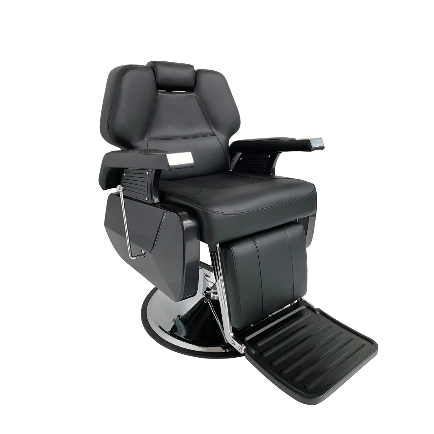 Sillón Hidráulico de Barberia Letmex Negro A20