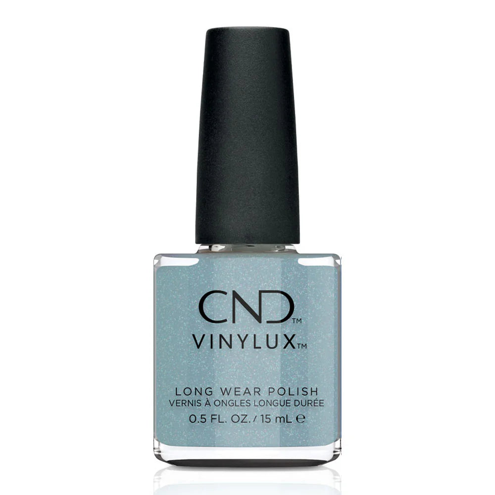 CND VINYLUX  TEAL TEXTILE