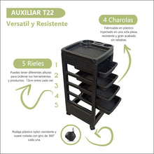 Cargar imagen en el visor de la galería, Carrito Auxiliar Multifuncional T22 Letmex
