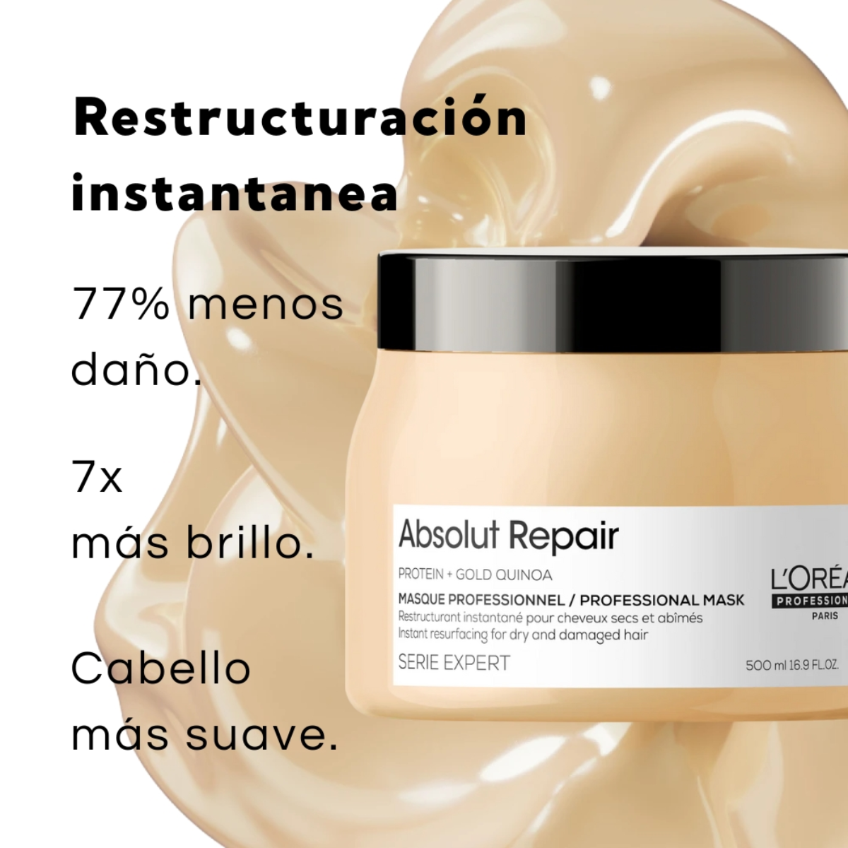 Kit Absolut Repair Shampoo 1.5L y Mascarilla 500ML