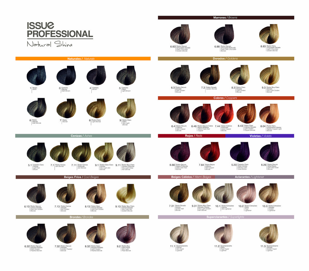 issue tinte sin amoniaco