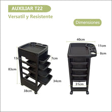 Cargar imagen en el visor de la galería, Carrito Auxiliar Multifuncional T22 Letmex
