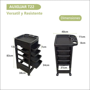Carrito Auxiliar Multifuncional T22 Letmex