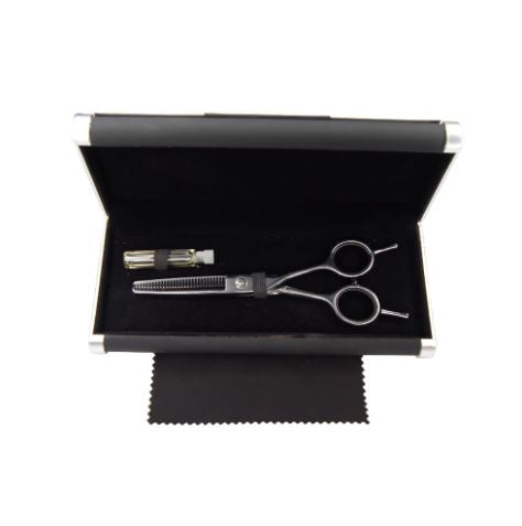 Tijera Profesional Para Entresacar Con Doble Descanso LX960TP Sensei By Letmex 5.5"