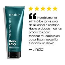 mascarilla neutralizadora de tonos rojos DARK ENVY