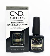 CND shellac no- wipe + sans essuyage+