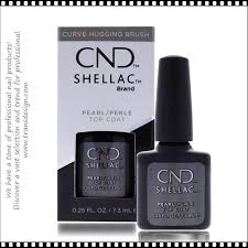 CND shellac pearl/perle top coat 7.3ml