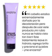 Cargar imagen en el visor de la galería, leave- in UNBREAK MY BLONDE 150ml
