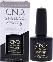 CND shellac xpress 5 top coat 15ml