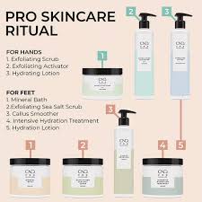 CND SKINECARE EXFOLIATING SCRUB step1  PARA MANOS