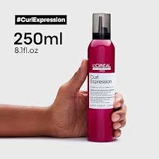 curl expression crema en espuma multi-beneficios para cabello rizado