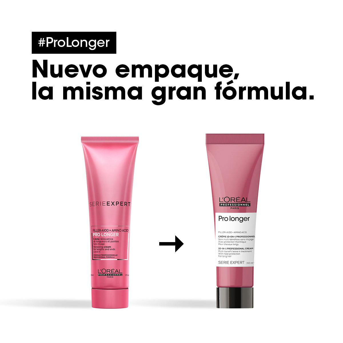 CREMA SIN ENJUAGUE MULTI-BENEFICIOS PRO LONGER